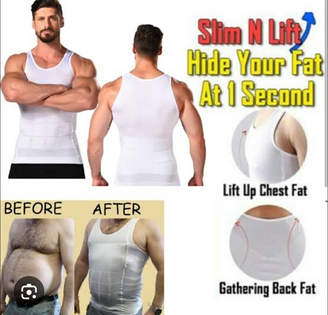 Mens body shaper Top