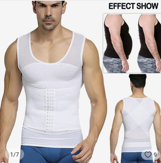 Mens body shaper Top